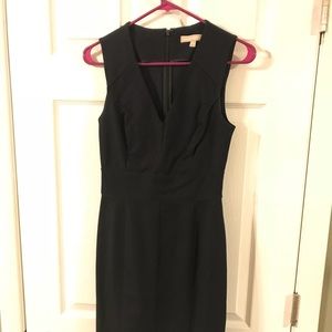 Navy Banana Republic Business Dress
